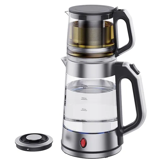 1.7L Electric Glass Kettle Kitchen Appliance