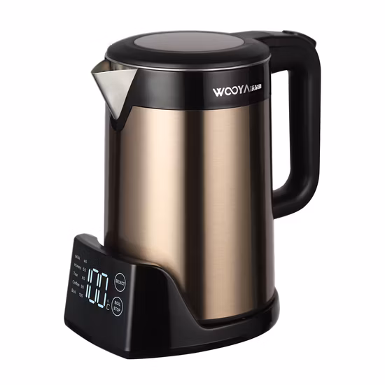 Цифровой электрический чайник из нержавеющей стали, 1,5 л, 1500 Вт, модель No Wey