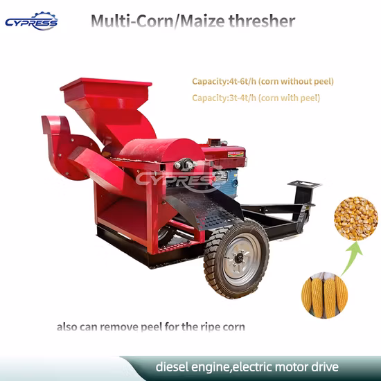 Молотилка кукурузы Молотилка Многофункциональная машина для молотилки кукурузы на ферме